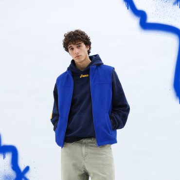 Chaqueta Polar Sin Mangas Hombre