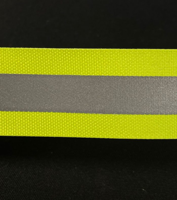 Cinta Reflectante Poliéster 2.5cm 50mts.